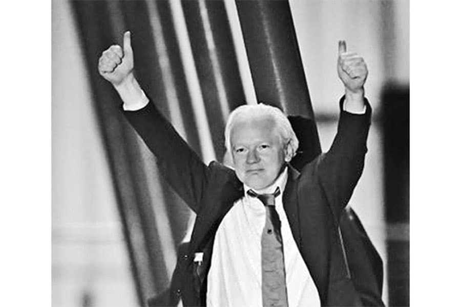 Assange walks into freedom, let him live in true freedom