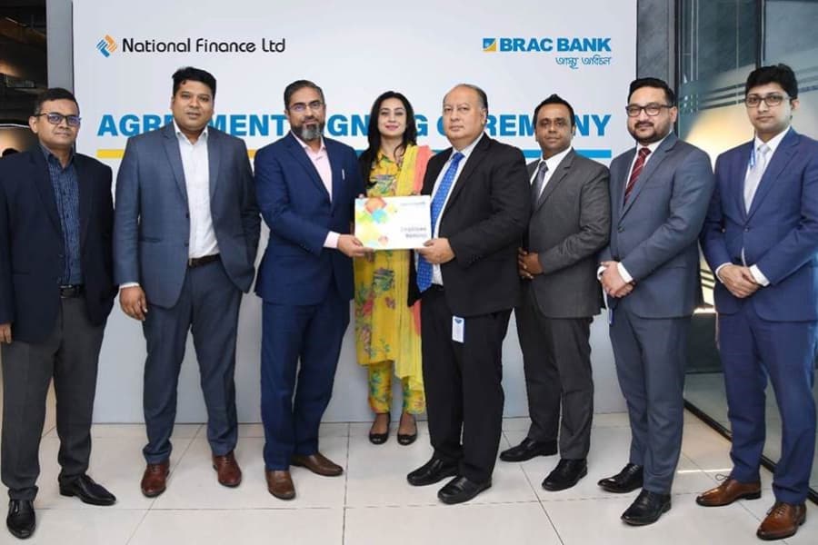 BRAC Bank signs employee banking agreement with National Finance