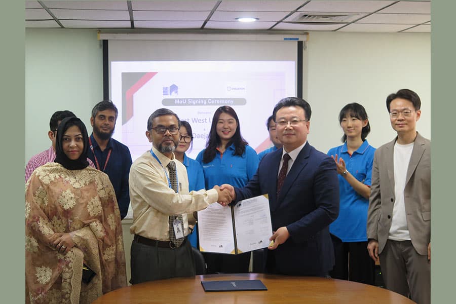 EWU signs MoU to build sustainable, eco-friendly campus