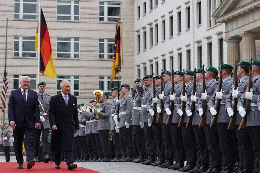 King Charles visits Germany on first overseas trip as British monarch