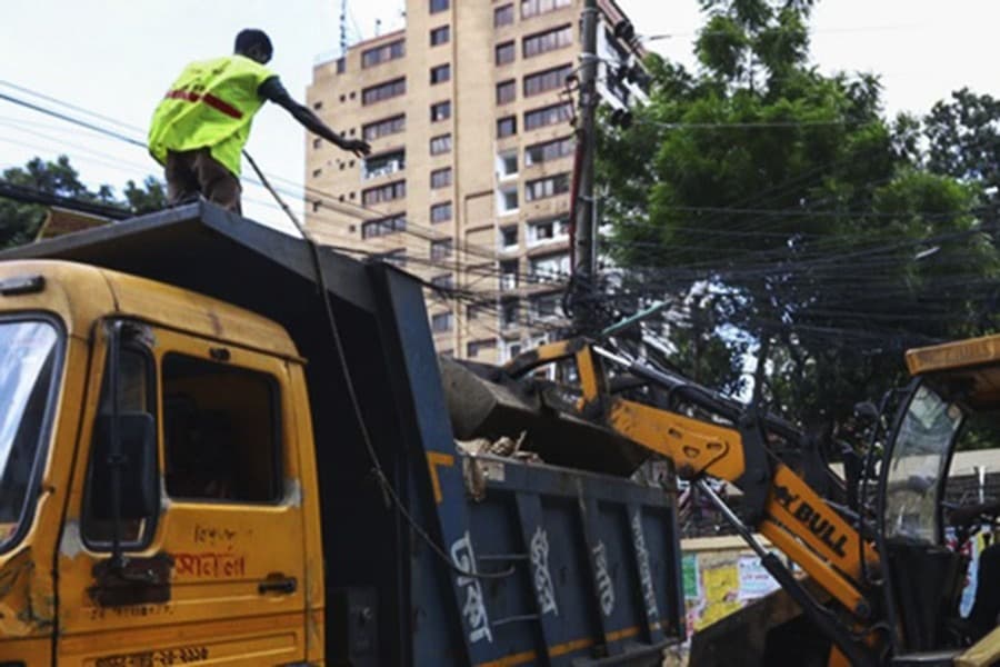 DNCC waste management incapacitated