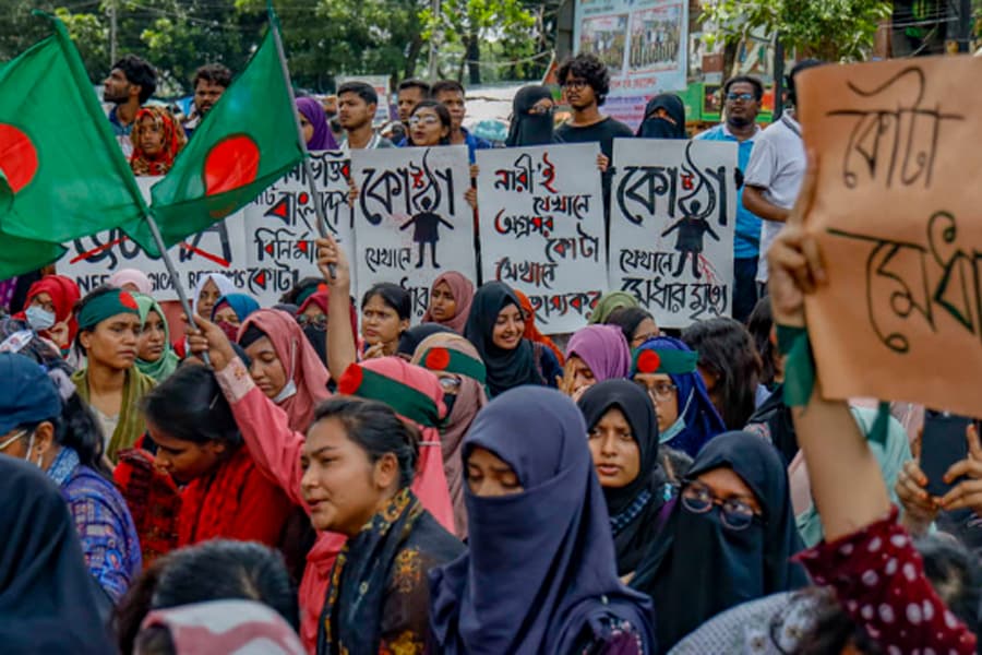 Quota protests: GD filed against three people, including two DU teachers