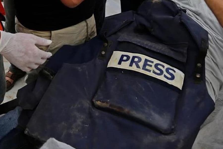 Two Al Jazeera journalists killed in airstrike in Gaza