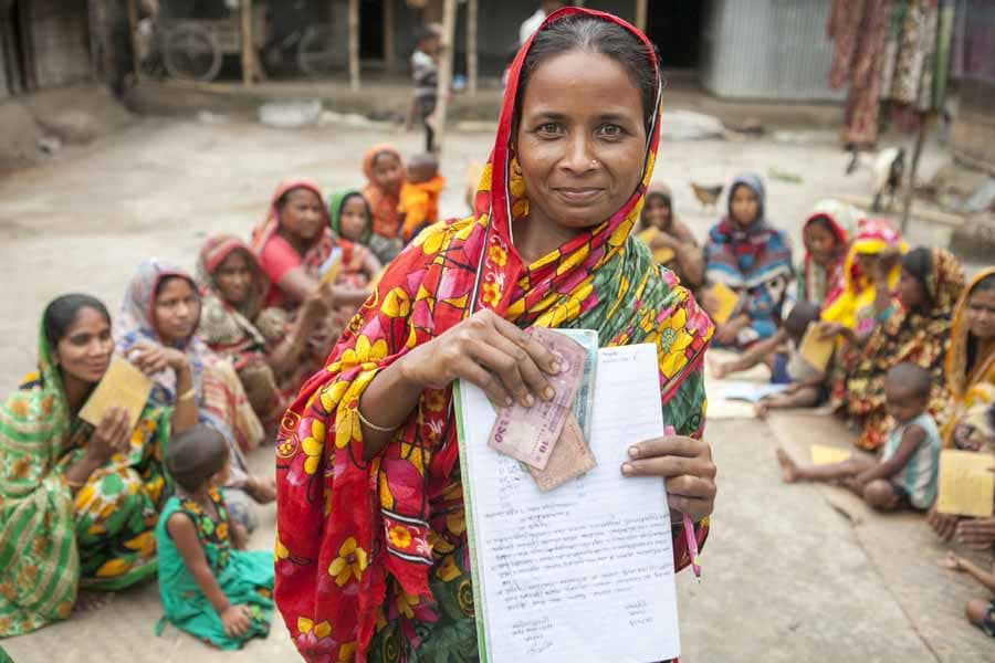 Microcredit firms reduce foreign aid dependence