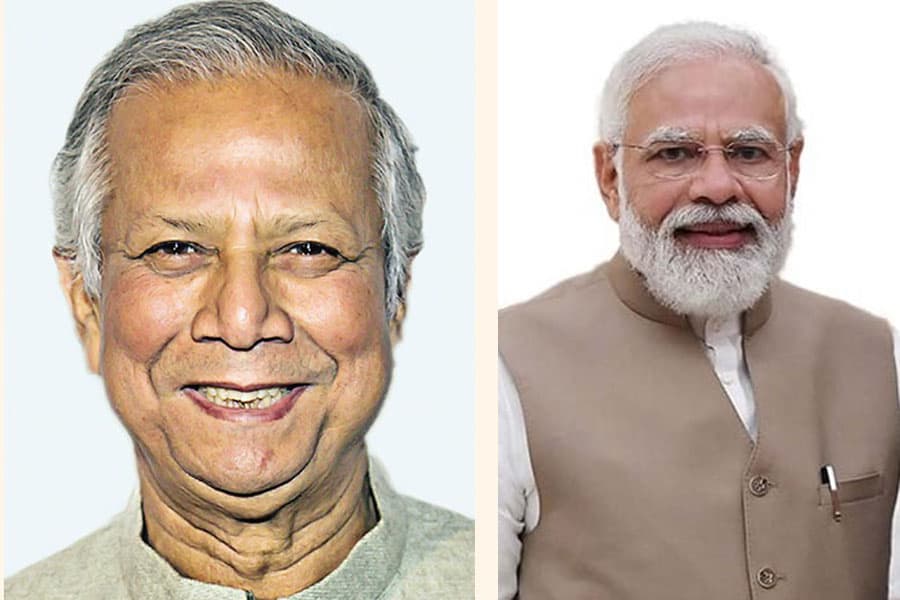 Modi congratulates Prof Yunus on becoming chief adviser of interim govt