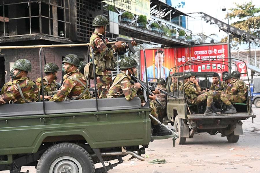 Businesses reach out to army