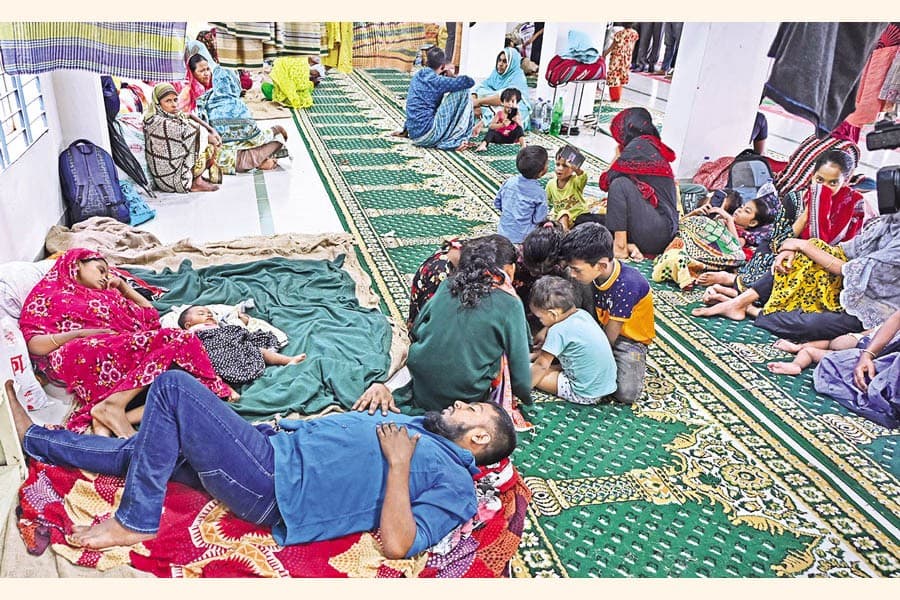 PHP family stands by flood victims
