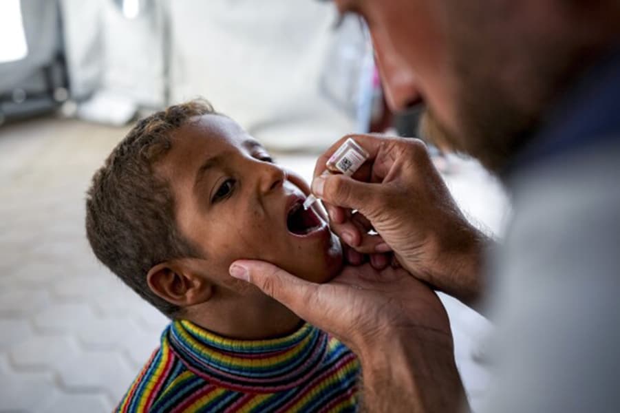 Polio vaccination campaign in Gaza surpassing target: UNICEF
