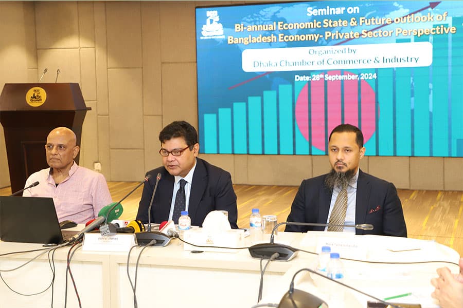 Containing macroeconomic stability is crucial now for economy: Speakers at DCCI seminar