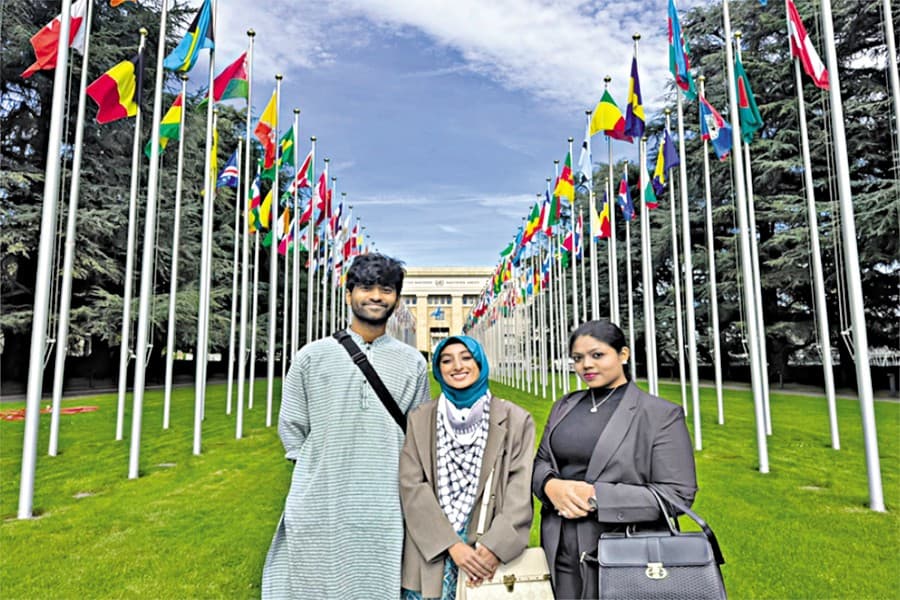 Bangladeshi youth advocates shine at 57th UN Human Rights Council Session