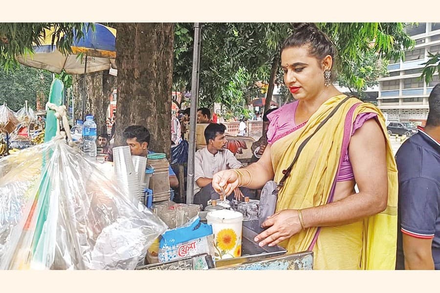 DU tea stall becomes a beacon of hope for a transgender woman