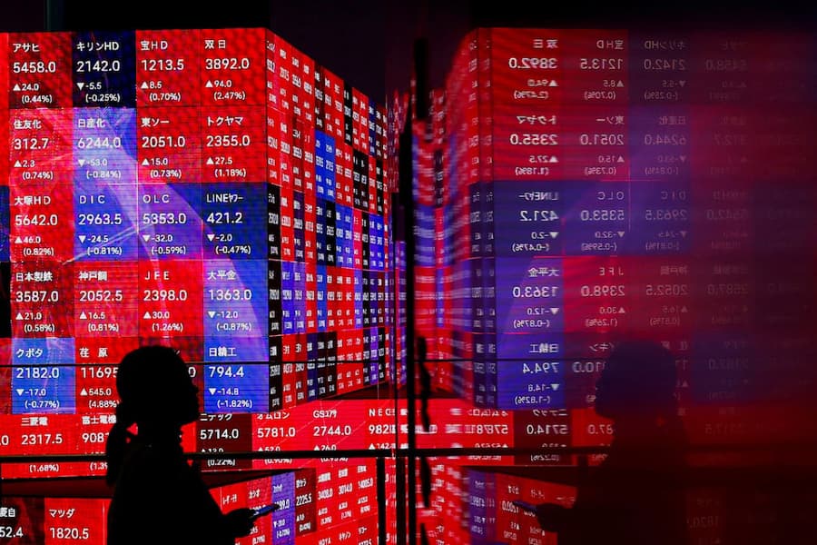 Bonds slide, Asia stocks down as US election looms