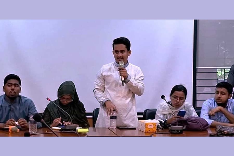 Anti-discrimination protesters can form a political party in future, but under a different name, says Sarjis