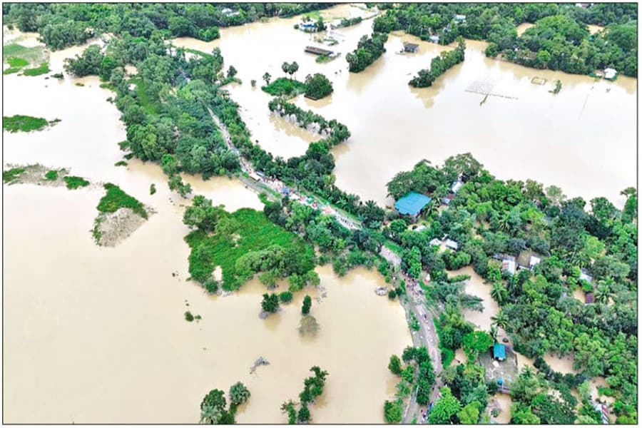 Impacts of flood on agriculture