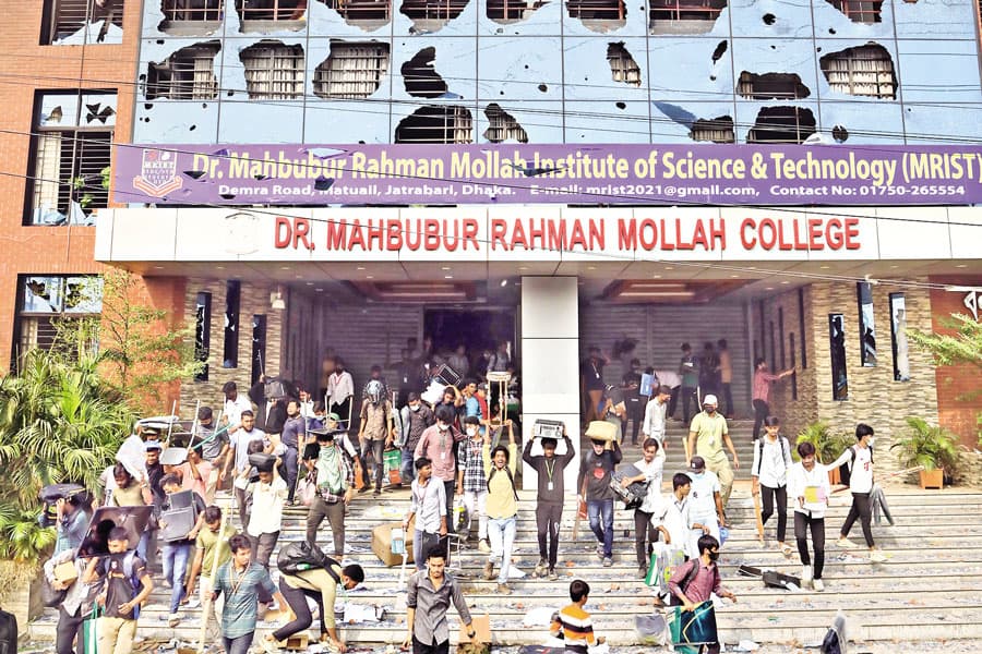 Anarchy let loose again over inter-college disputes