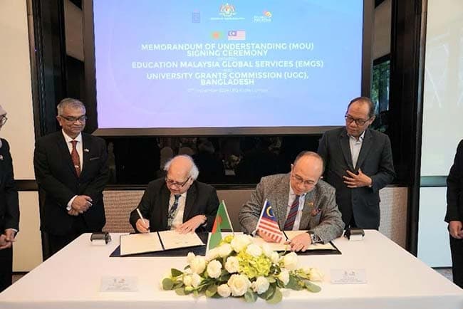 UGC, Education Malaysia Global Services sign MoU to improve quality of higher education