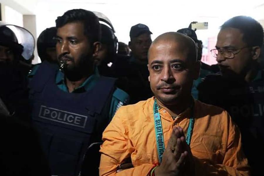 BFIU freezes accounts of Chinmoy Krishna, 16 others involved in ISKCON