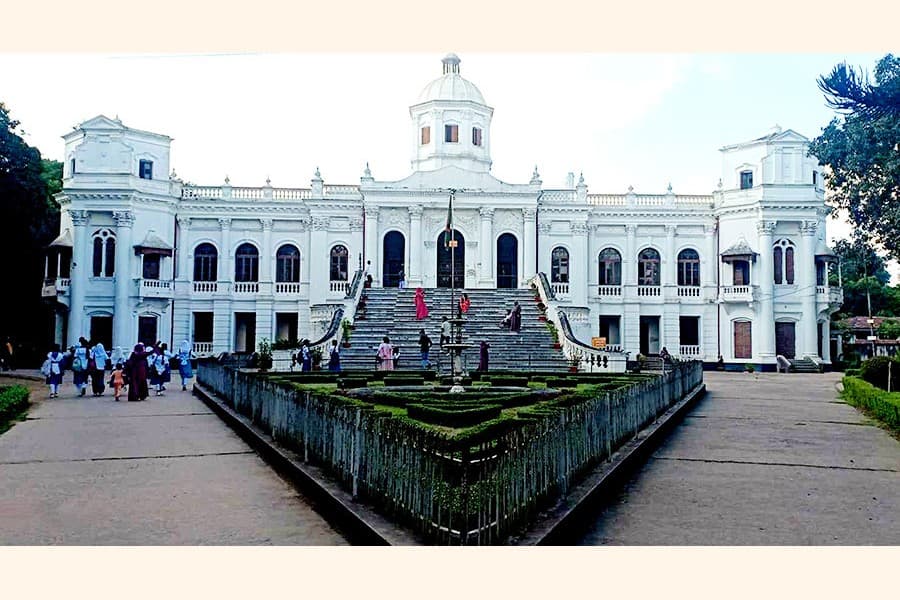 Tajhat Zamindar Bari a tourist attraction in Rangpur