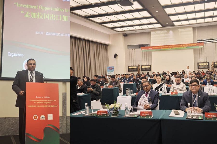 BEPZA invites Chinese investors to explore 'golden opportunities' in Bangladesh
