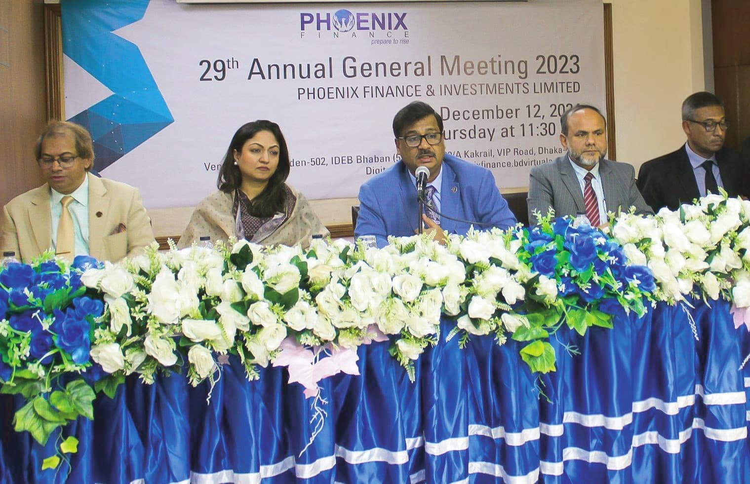 Phoenix Finance & Investments Limited holds 29th AGM