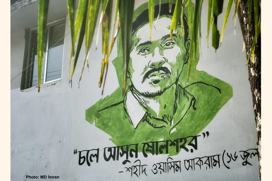 Wall art tells the stories of the changing fate of the artists