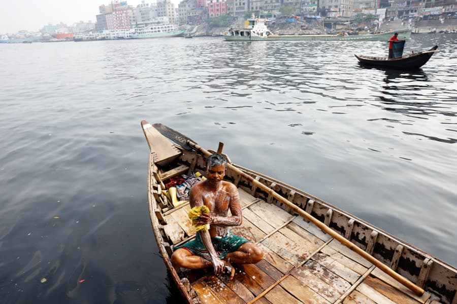SOS from rivers around the city