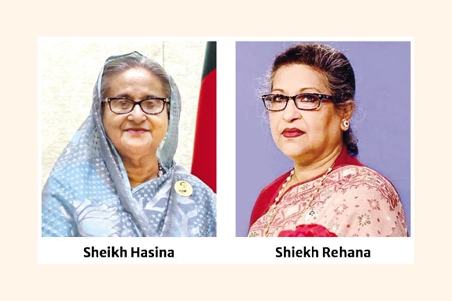 Hasina, Rehana named in case filed by ACC for unlawfully acquiring plots in Purbachal project