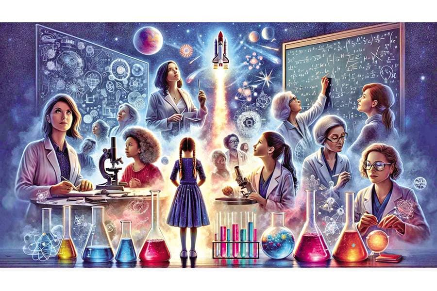 Science out there in space, here on Earth