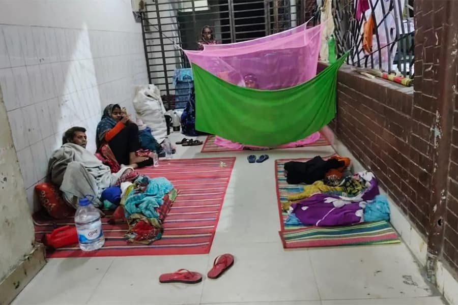 Poor state of new public hospitals