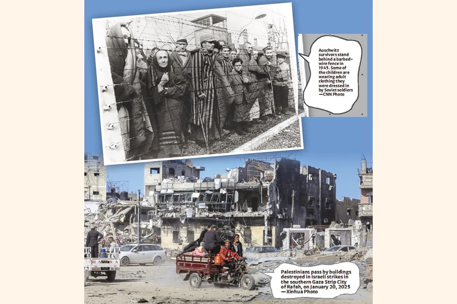 Remember Auschwitz, and don't forget Gaza