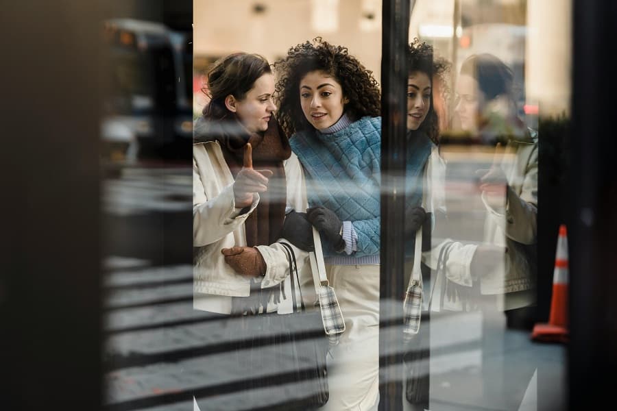 Window shopping: A habit of checking products but never buying