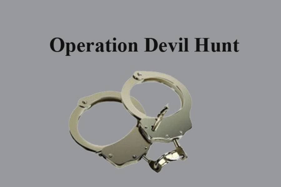 389 more arrested under ‘Operation Devil Hunt’
