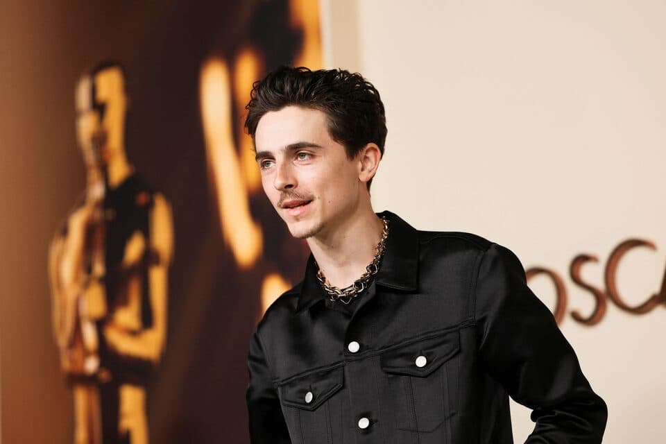 Timothee Chalamet, Ariana Grande mingle at Oscar nominees dinner