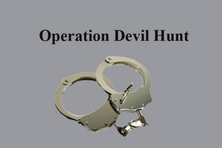 618 more netted under ‘Operation Devil Hunt’
