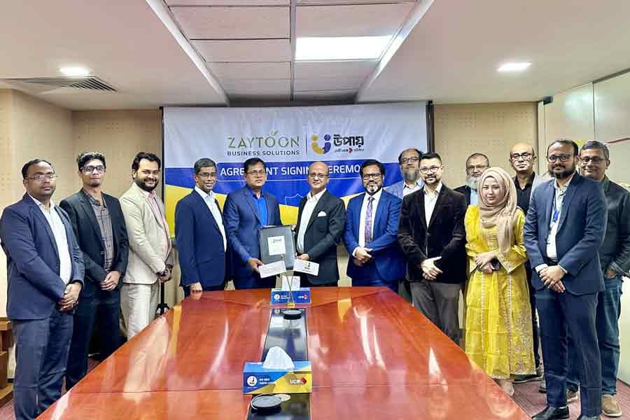 upay becomes first MFS to collaborate with Zaytoon Business Solutions