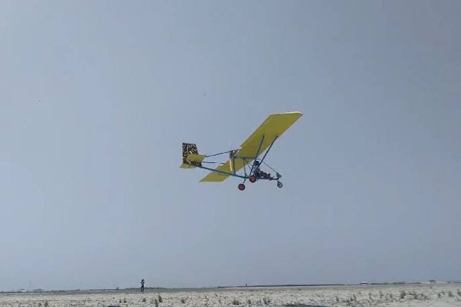 SSC graduate from Manikganj successfully flies home-built aircraft