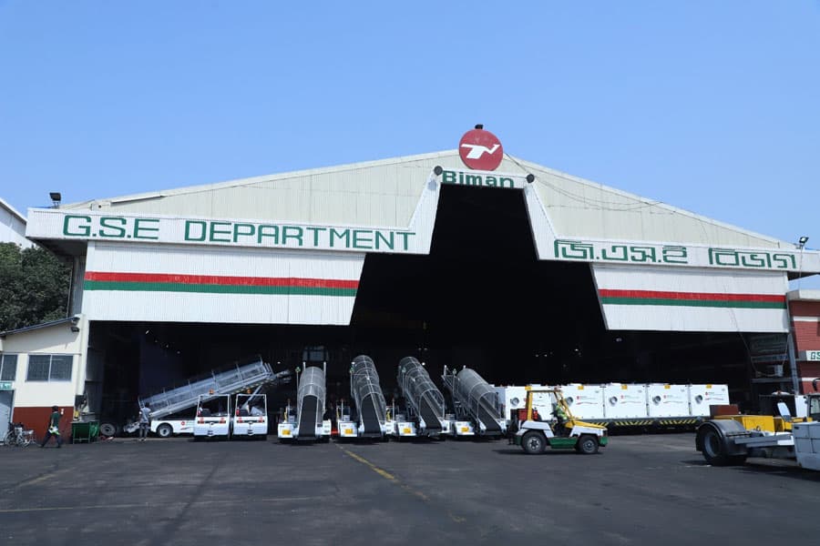 Biman enhances ground handling capacity at 3rd terminal