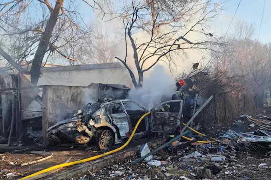 Russia launches major Ukraine missile attack after US cuts off military aid