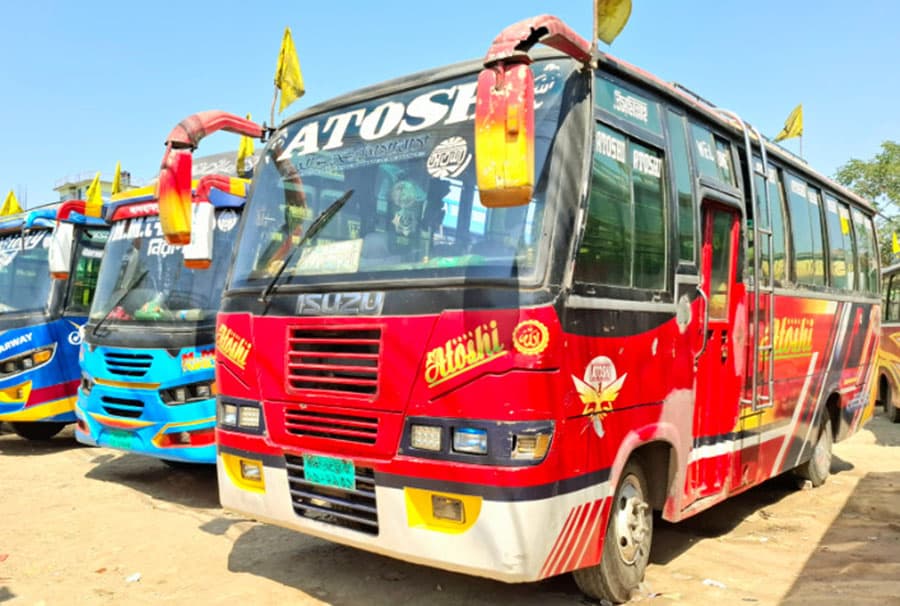 People suffer as bus service suspended in Naogoan