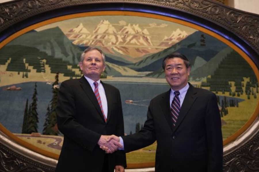 US senator and Trump supporter Daines meets China’s vice premier in Beijing
