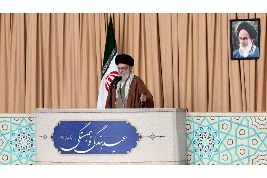 Iran will deliver 'strong blow' against US if it attacks, Khamenei says