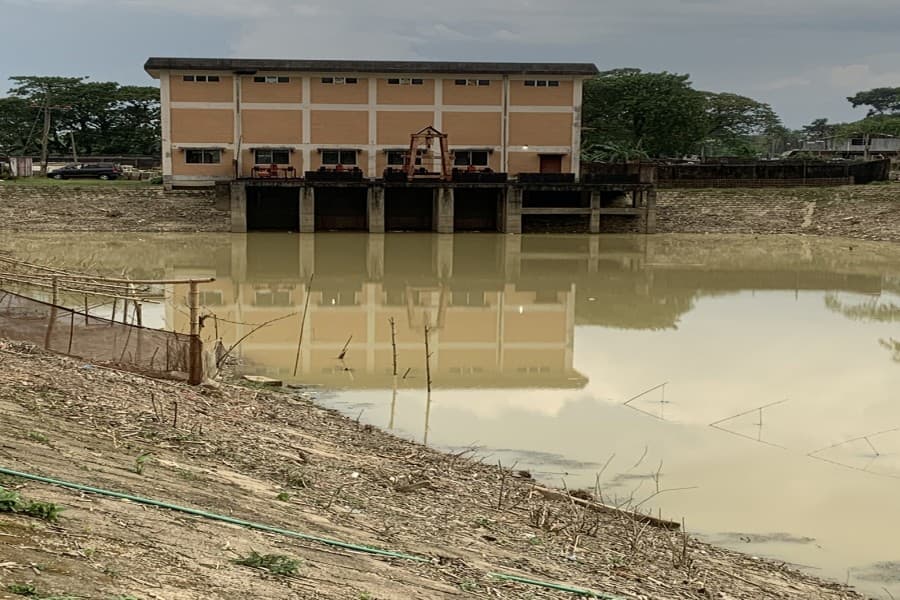 Sylhet irrigation pump lies idle for 19 years !