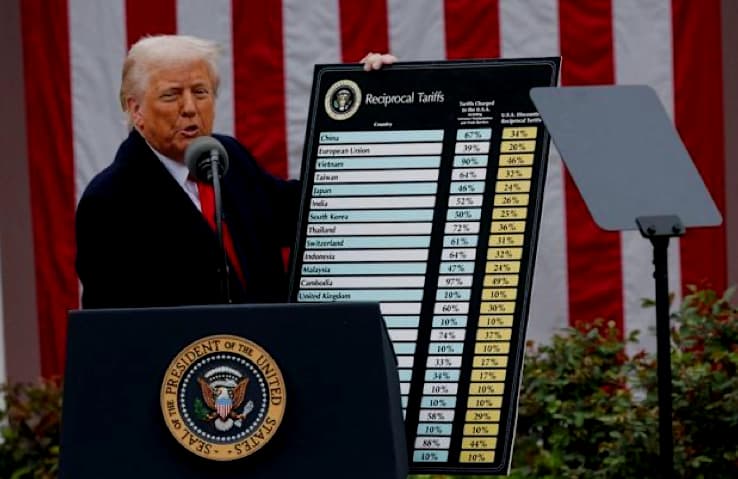 Trump announces 90-day pause on tariffs except for China