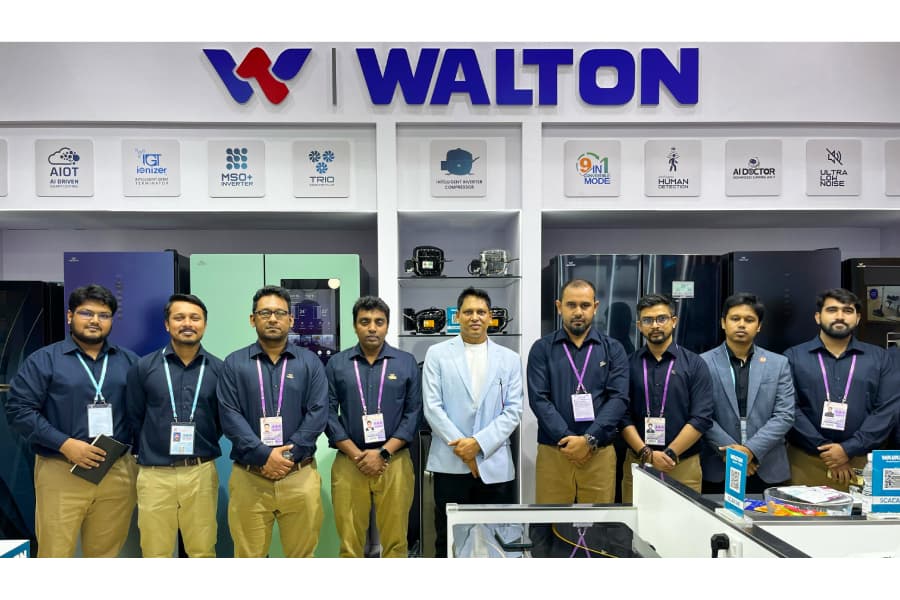 Walton displays AI, IoT featured smart appliances