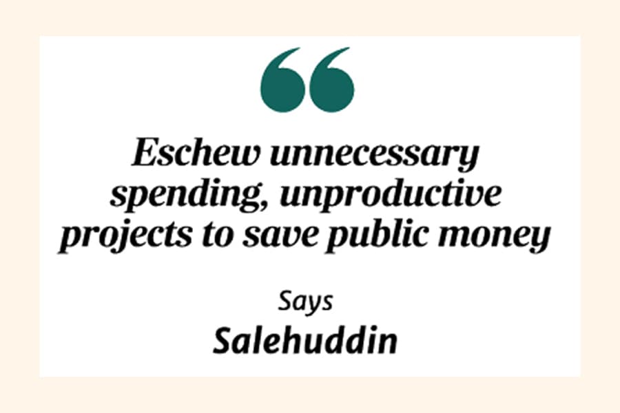 Inflation forces government to frame contractionary budget