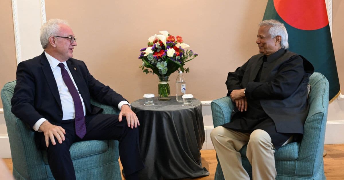 Uruguay's FM meets Prof Yunus, seeks stronger economic collaboration