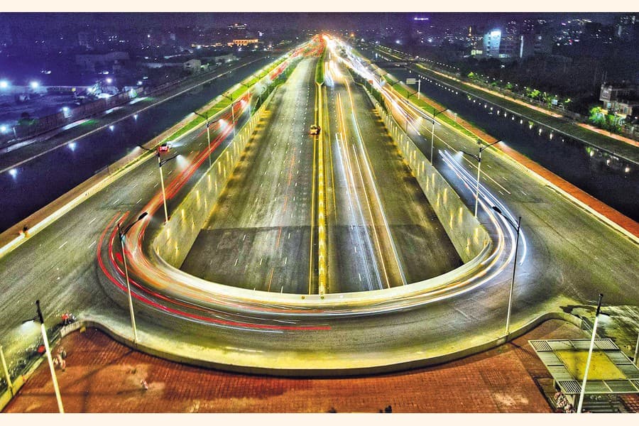 Road connecting Aftab Nagar, 300-Feet Expressway in the offing