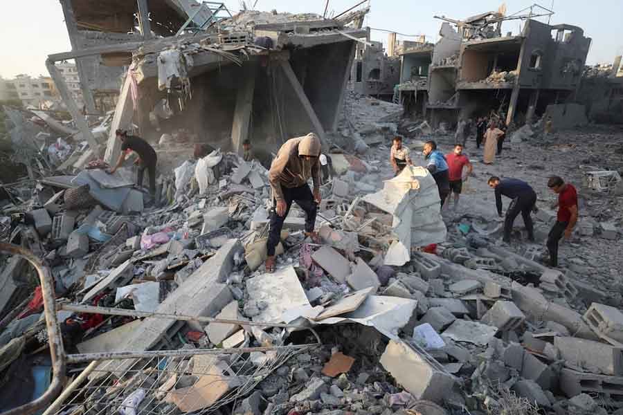 Israel intensifies Gaza bombardment as Trump visits Gulf