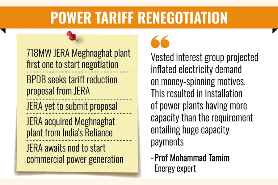 BD moves to renegotiate power tariffs with plant owners