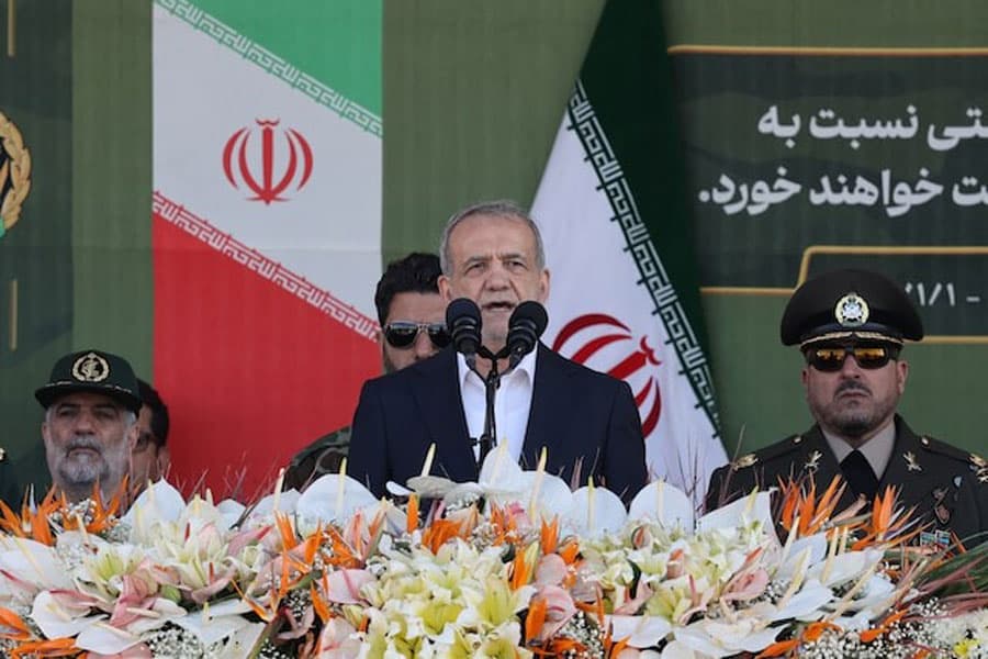 Iran's President Pezeshkian says Trump speaks of peace and threatens at same time